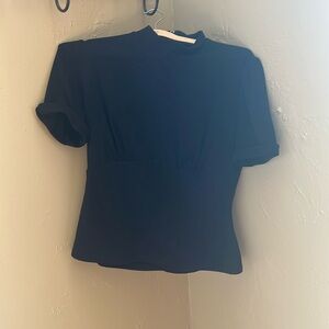 Pinup couture black retro top